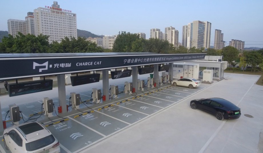 寧徳のスマートベスEV充電ステーション, 福建省