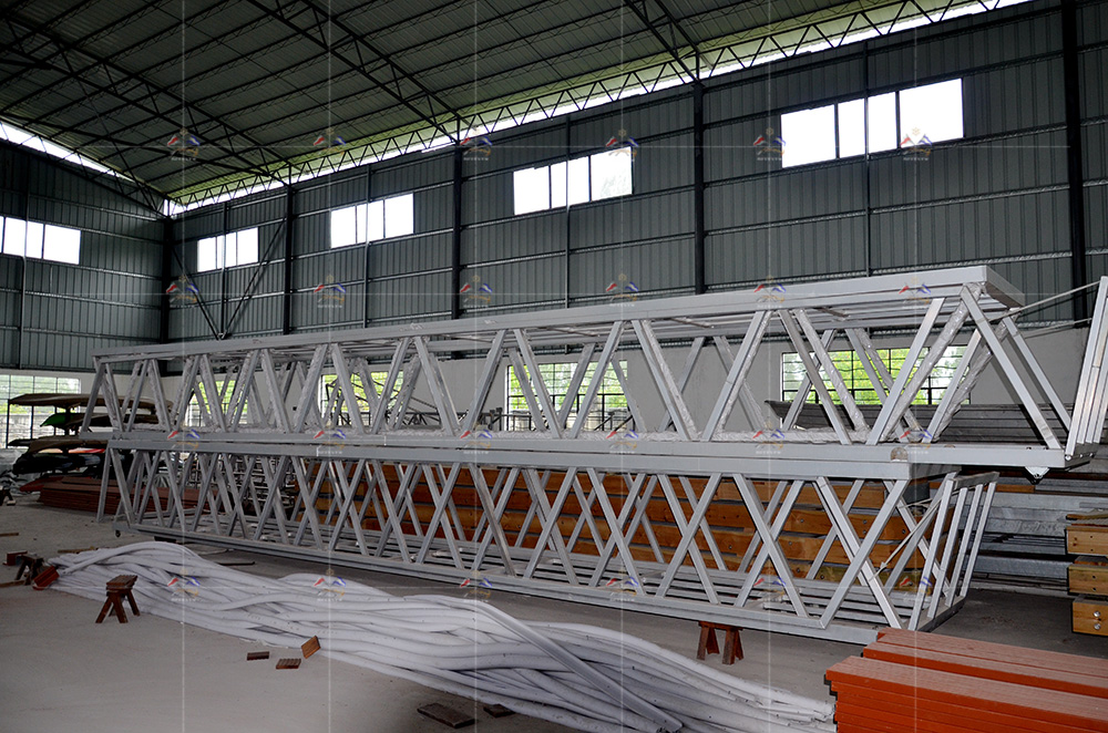 Aluminum alloy bridge