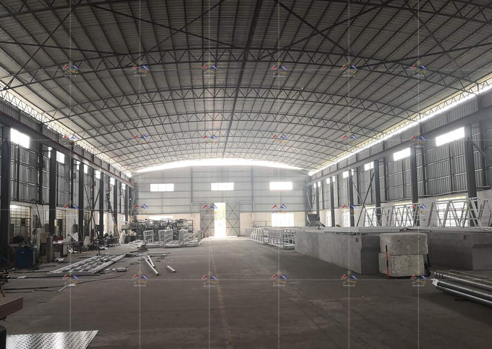 Aluminum alloy bridge