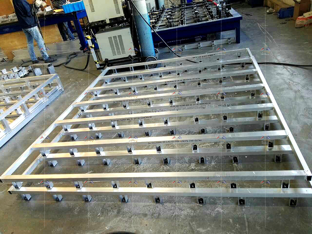 Aluminum alloy bridge