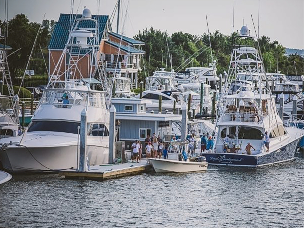 The utility model relates to a device for a wharf meeting the high water level drop situation