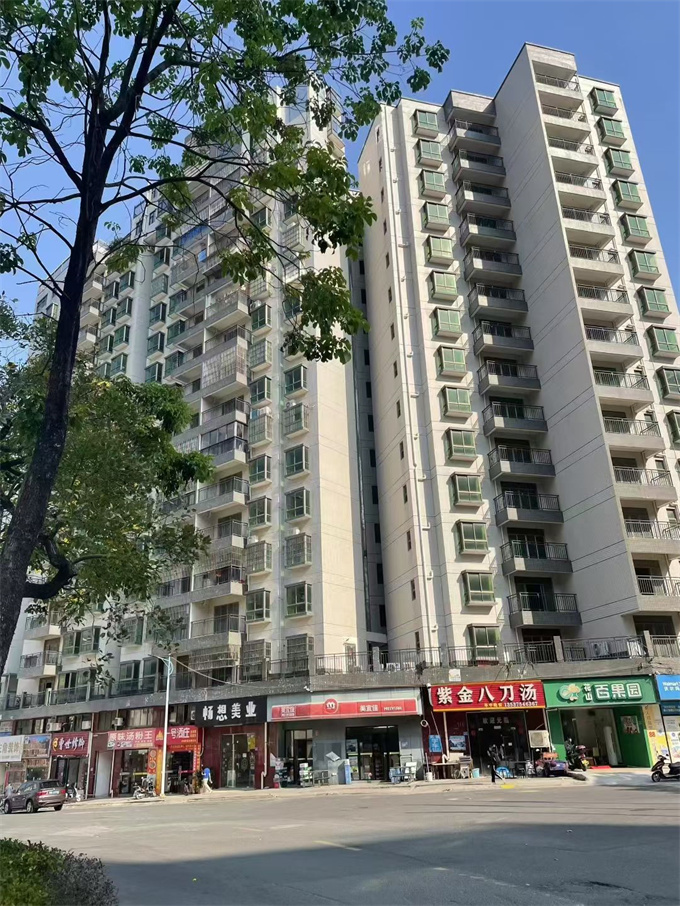 坪地旁新圩统建楼新盘，单价1860元/㎡，四栋花园小区