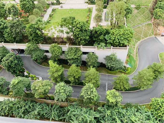 长安中心区四栋大型花园统建房/均价4260/平，分期8年、地下停车场 