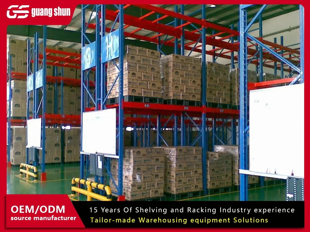 drive in pallet racking system