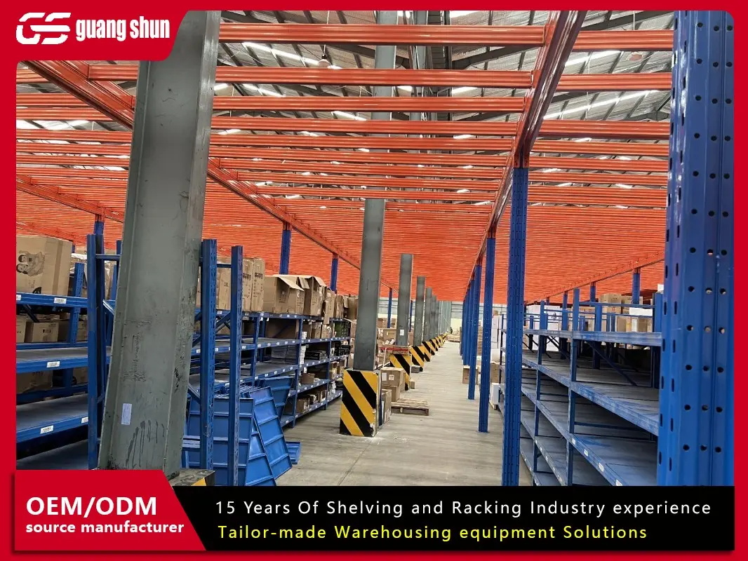 mezzanine racking system
