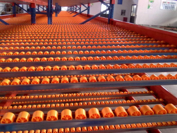 Flow rack shelving