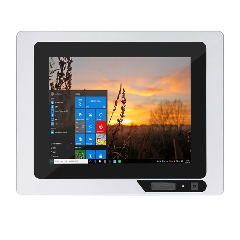 前置款半封闭工控机