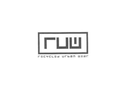 RUWRECYCLEDURBANWEAR