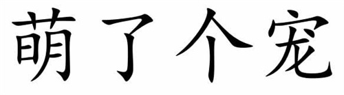 萌了个宠