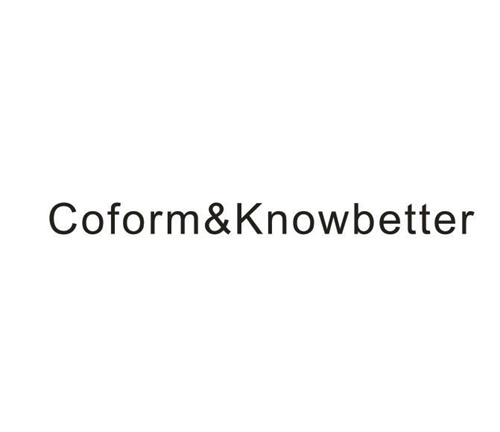 COFORM&KNOWBETTER