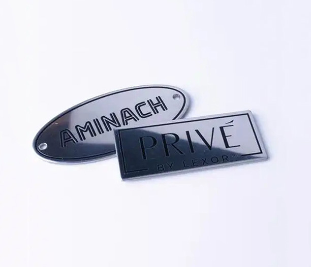 Aluminium Logo Name Plate