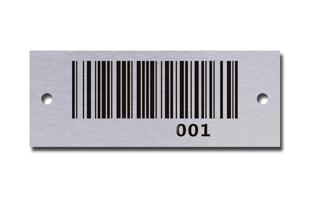 Steel Barcode Labels