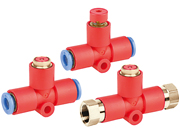 SMC 带快换管接头的残压排气阀KE□