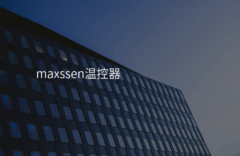 maxssen温控器