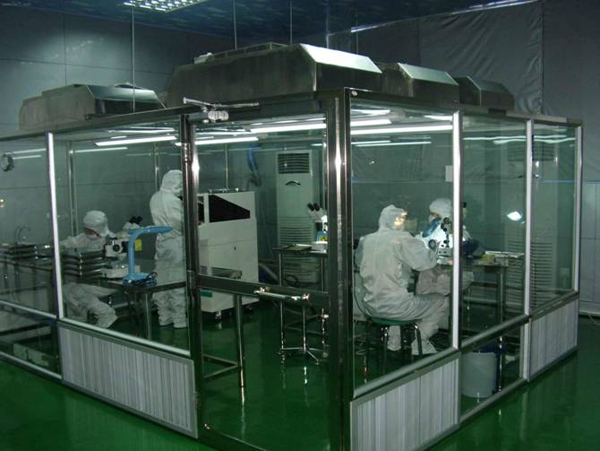 Sterile room decoration
