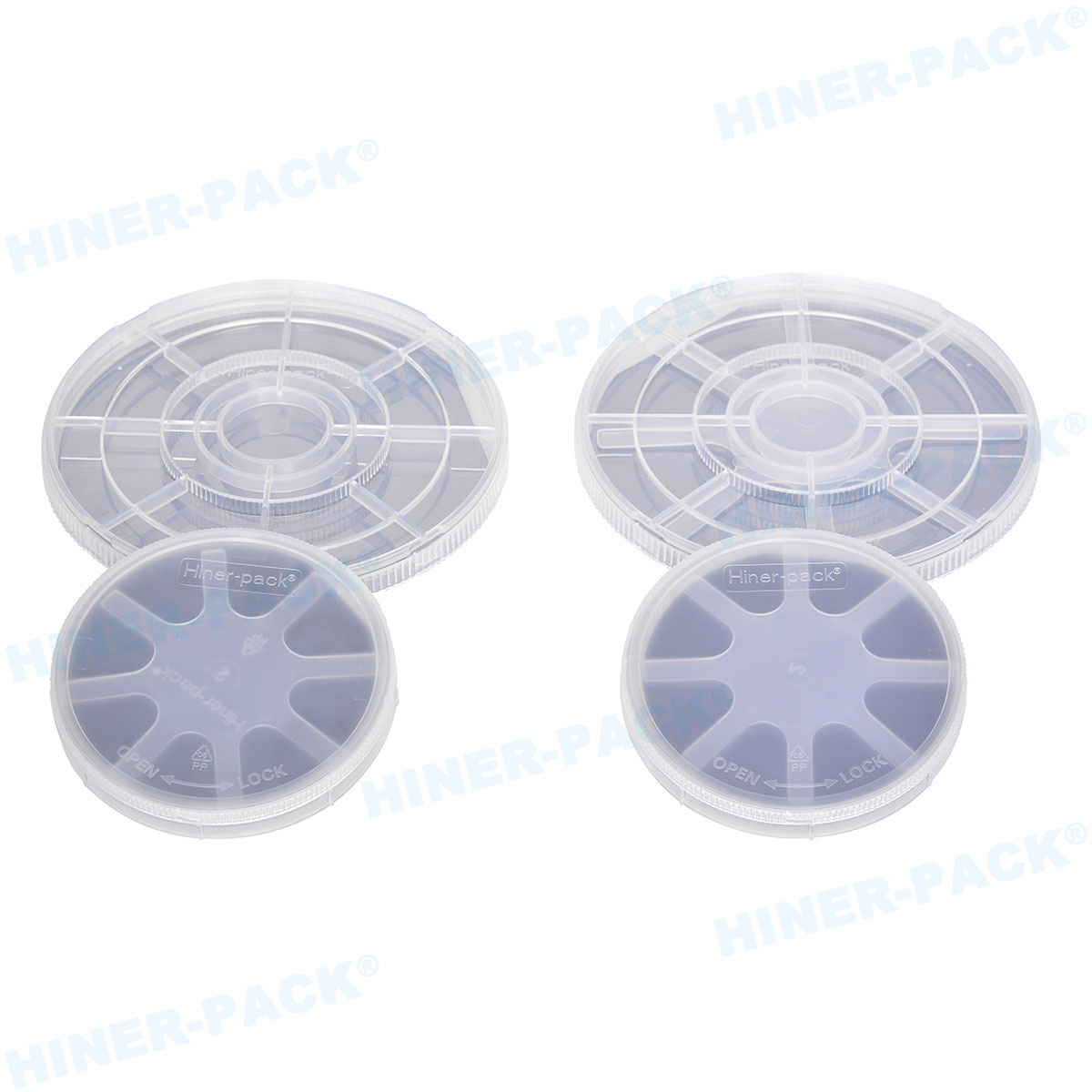 6-inch Coin-Style Single Wafer Shipper - Nature PP
