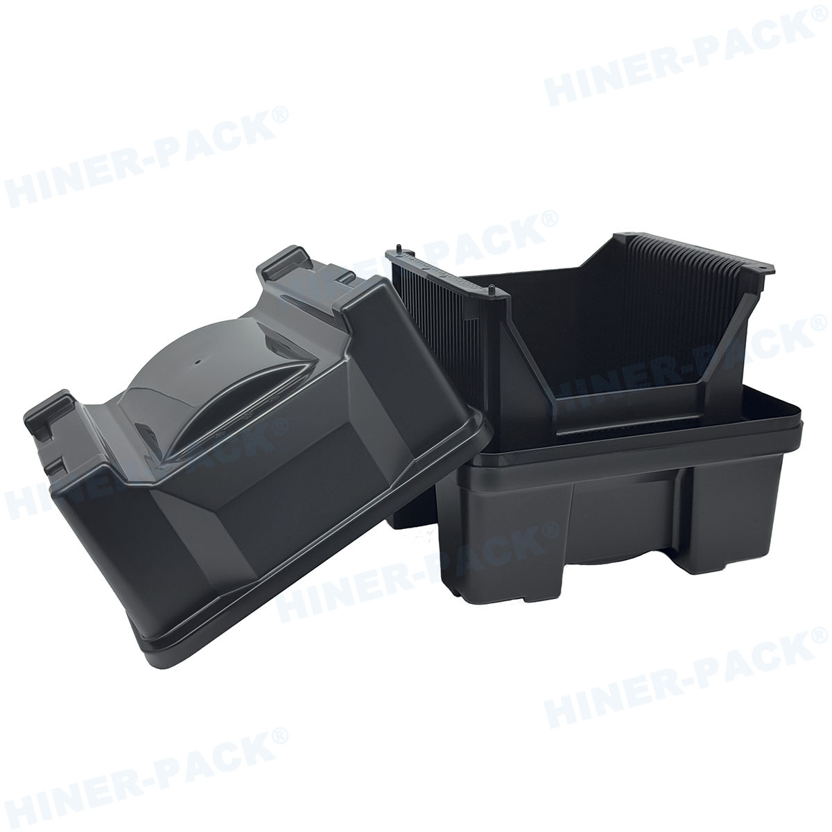 8-inch Vertical Wafer Shipper - Conductive PP